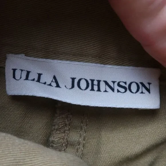 ULLA JOHNSON DUNE HIGH WAISTED TAPERED TROUSER SIZE 0 - Picture 6 of 12